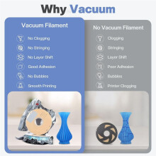 20pcs Refill Bags 3D Filament Storage Bags,Light-Proof 3D Printer Filament Vacuum Sealed Bags for Keeping Dry,  Size