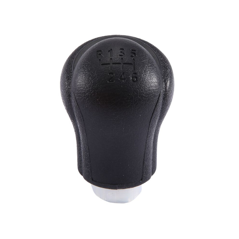 Car Manual Leather Gear Shift Knob Gear Handball Lever For Toyota Hilux Revo 6 Speed Black 6133869907372