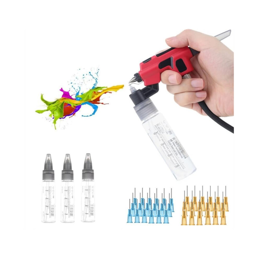 Pt-Ab Wash-Free Airbrush With Marker Rack For Models Painting Tool Quick Paint Change Hobby Diy Craft Tools 4711629864565