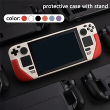 Protective Case for Cowhide Full Wrap Host Protective Grip Non-Slip Cover Hard Shell Bracket C