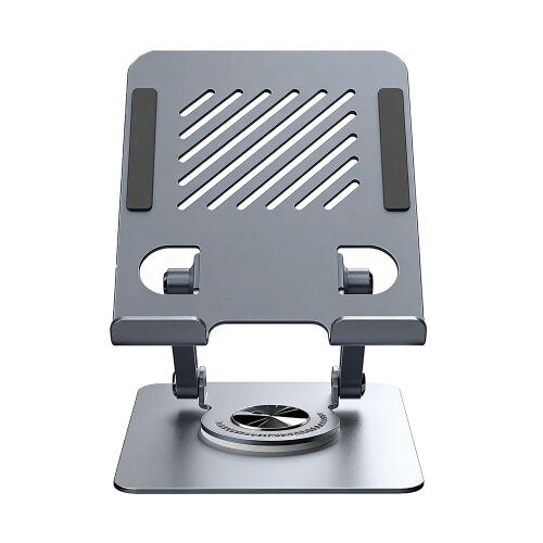 Faltbare Tablet-Halterung, tragbare Tablet-Halterung,-Grau