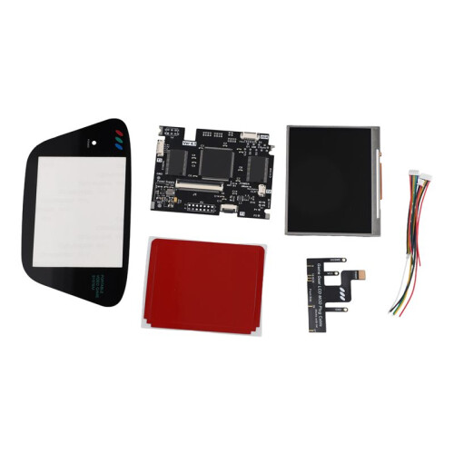 V4 IPS OGS LCD Screen Kits for  Game Gear Full Screen V4.0 Display LCD Highlight Brightness for  GG Black