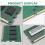 4Gb 4G Ddr2 800Mhz Pc2-6400 Computer Memory Ram Pc Dimm 240-Pin Compatible  Platform for  Dedicated Desktop Memory 2