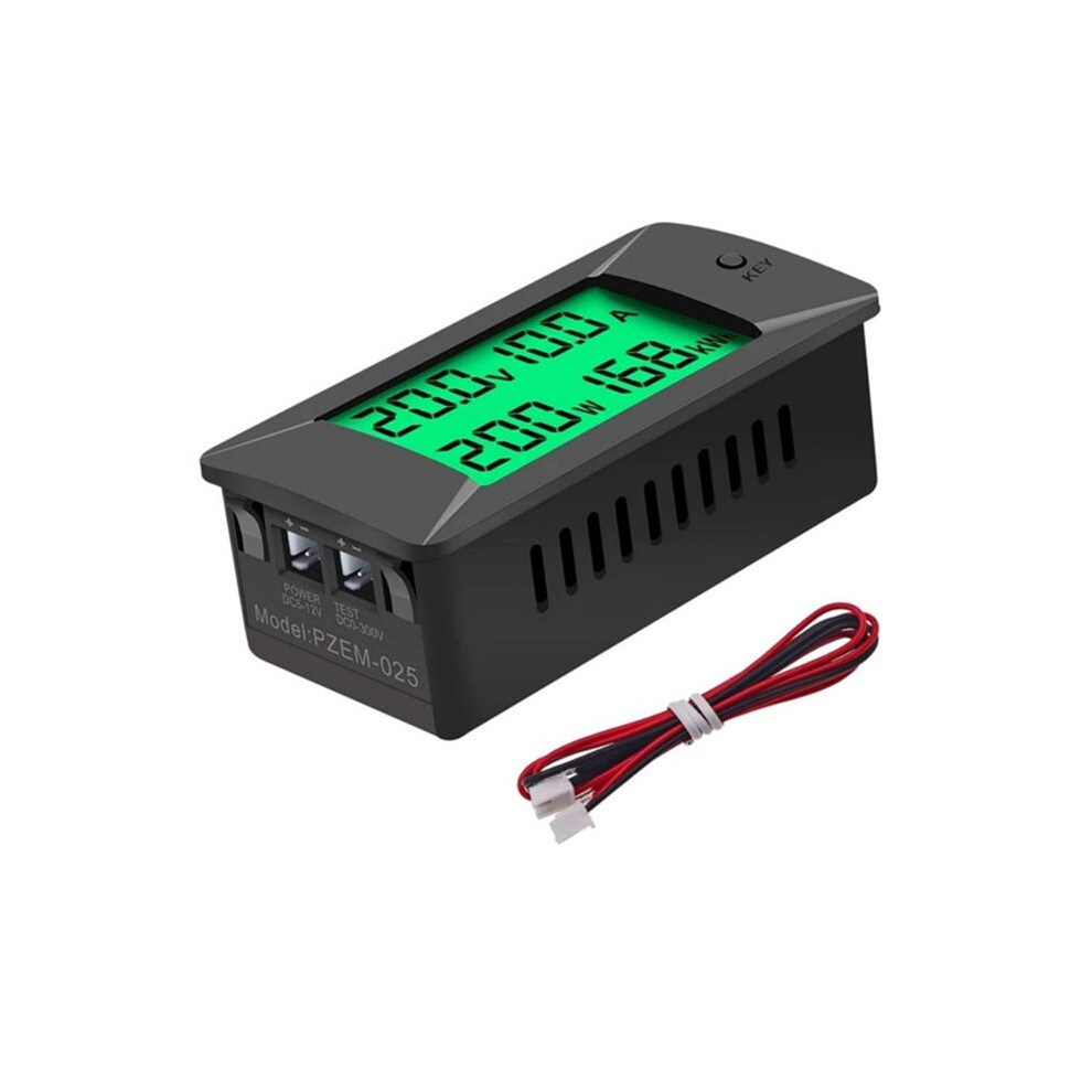 Digitalvoltage Current Meter Power Detector Voltage Detector Monitor Tester Dc0-300V 300A Lcd Power Meter Pzem-025 4713011710030