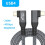 USB 4 90 Degree Angle Cable 40Gbps USB4 Elbow Type C Data Transfer Cable USB C PD240W Fast Charging 1.5M 3