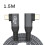 USB 4 90 Degree Angle Cable 40Gbps USB4 Elbow Type C Data Transfer Cable USB C PD240W Fast Charging 1.5M 2