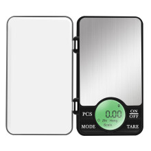 Precisie 600G / 0,01G Digitale Zakweegschaal -Sieraden Elektronische 0,01 Gram Poedermuntbalans Weeg LCD met Achtergrondverlichting