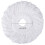 3 Replacement Mop Micro- Refill for 360 Spin Magic Mop-Microfiber Replacement Mop -Round Shape Standard Size (White-3 Pack) 2