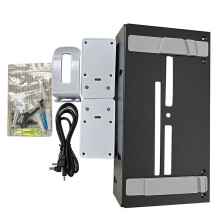Soporte de Montaje en Pared para Consola para PS5 Slim, Soporte Vertical para Estación de Carga del Controlador  5