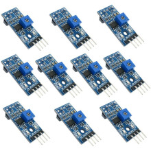 10PCS TCRT5000 Infrared Reflective Sensor Module IR Barrier  Track Photoelectric  for   Car Robot