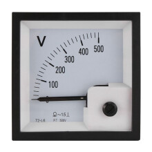 72-L6 Voltmeter 500V Pointer Type Voltage Meter Mechanical Header Pointer Meter Generator Set Part