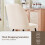 AINPECCA (Beige, 2PCS) Dining Chairs Padded Seat Velvet 6