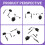 Pickup Headphones Rail Bracket Multi-Angle Adjustable Flip Ear Cups Fixed Bracket Helmet Accessories Black 7