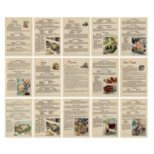 Retro Handbook Material Book DIY Base Material Package Retro Inspiration Series Retro Handbook Decorative BackingPaper,H