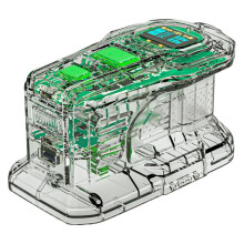 Fast Charger for 18V ONE+ Battery Recharger Lithium Battery 100W Fast Charge USB Port Two-Way Charger PSC A