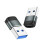 USB 3.0 to Type C Adapter 10Gbps Data Transmission Fast Charging Adapter for  15   Accessories Gray 9