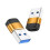 USB 3.0 to Type C Adapter 10Gbps Data Transmission Fast Charging Adapter for  15   Accessories Gold 9