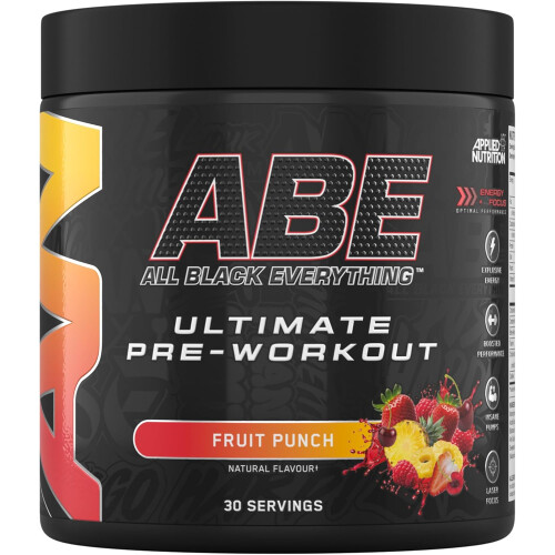 ABE Pre Workout 375g + JUG 2.5 LT Matt Black 1