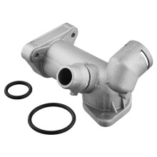 058121132A Cooling Radiator Coolant Hose Connector Water Outlet Flange Pipe for B5 A4 1.8T 058121132C