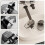 Adjustable Shower Heads Holder Adjustable Showerhead Wall Mounted Suction Bracket No Drill Required Suction Cup Wall B 4