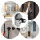 Adjustable Shower Heads Holder Adjustable Showerhead Wall Mounted Suction Bracket No Drill Required Suction Cup Wall B 9