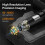 Digital Microscope, 4.3inch LCD USB Microscope, 1080P Magnifier with 8 Adjustable LED Lights, PC View, for Adults Kids 5