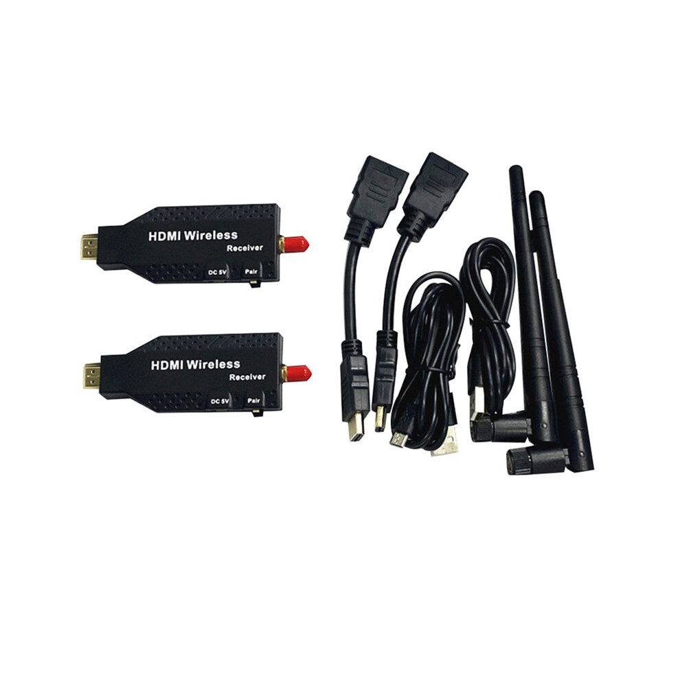 50M Hdmi-Compatible Wireless Transmitter Receiver Camera Laptop Pc To Tv Mirror Adapter 1080P 60Hz Display Dongle 6132623545546