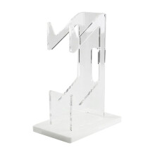Acrylic Game Console Holder Game Controller Desk Display Stand for PS5 PS4 One/Series X Joystick Bracket A