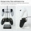 Acrylic Game Console Holder Game Controller Desk Display Stand for PS5 PS4   One/Series X Joystick Bracket C 2