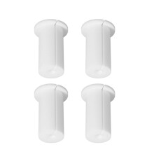 4PCS Cable Routing Kit 1 Inch Wall Pass Through for Starlink Dishy Ethernet Cable Network Wire Holes Grommet White