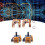 2PCS Hall Joystick+Calibration Board for PS5 Gamepad Hall Effect & Hall Joystick Center/Outer Ring Calibration 6