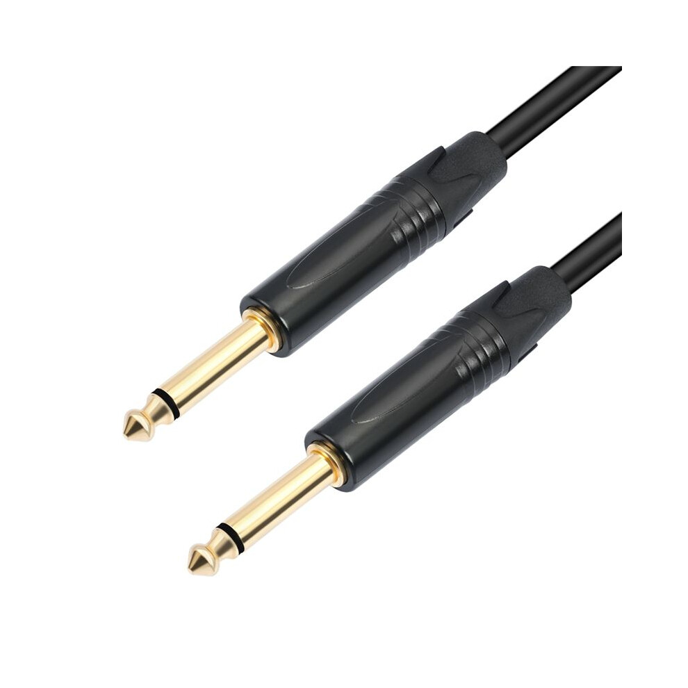 6.35Mm 1/4 Guitar Cable Male To Male Ts/Trs Balanced Stereo Audio Cable For Electric Guitar Bass Amp Mixer Speaker 300Cm 6132468384195