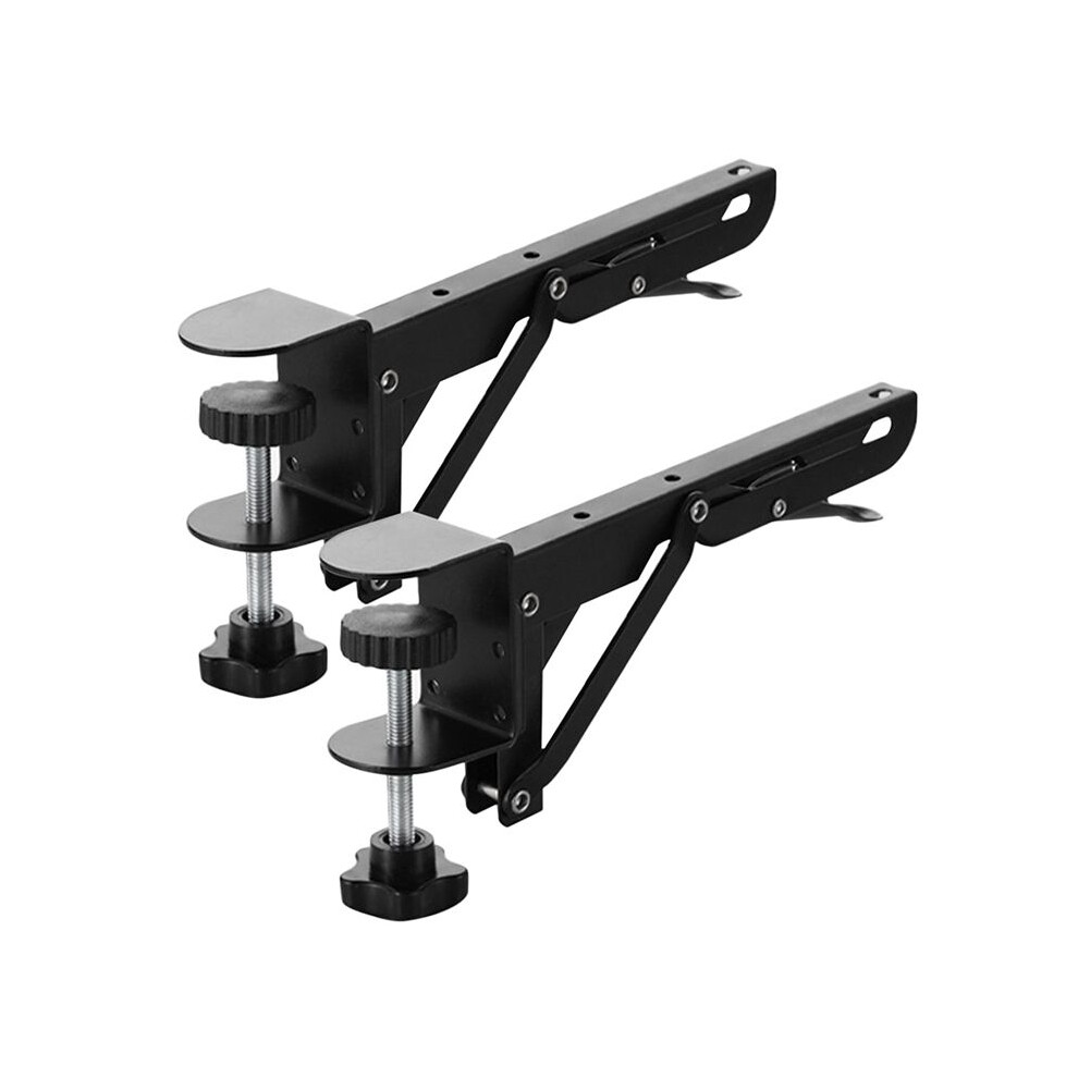 2Pcs Foldable Bracket Computer Keyboard Desk Extender Support Keyboard Arm Stand Folding Desktop For Laptop Monitor 4711278642682