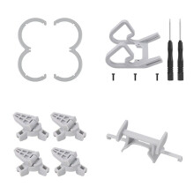 För  Neo Bumper Guard Gimbal Camera Protector Fällbart Landningsställ Flight Tail Propeller Guard för  Neo Parts B