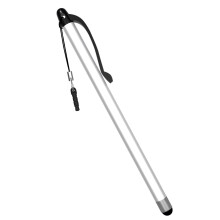 Ergonomischer Touch-Stift aus Aluminium für komfortable-Weiß
