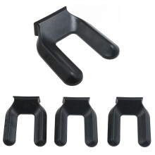 4PCS Black Bed Wheel Stoppers AntiSlip Furniture Caster Cups for Hardwood Floors Fits 75mm Wheels