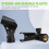 2 Pcs Adjustable Microphone Clip Set, Universal Mic Holder with Screw Adapter for Stand 4