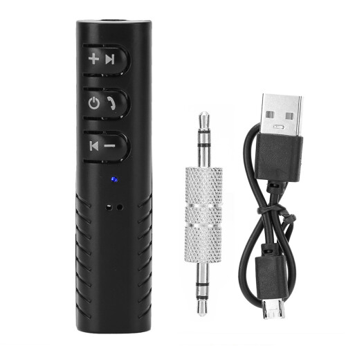 Μίνι δέκτης Bluetooth, προσαρμογέας Aux 3,5 χιλιοστών για ασύρματη ροή ήχου αυτοκινήτου,