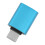 Ταχύτερη μεταφορά δεδομένων Προσαρμογέας USB C σε USB Μετατροπέας OTG Plug and Play για MacBook 5