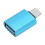 Ταχύτερη μεταφορά δεδομένων Προσαρμογέας USB C σε USB Μετατροπέας OTG Plug and Play για MacBook 2