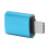 Ταχύτερη μεταφορά δεδομένων Προσαρμογέας USB C σε USB Μετατροπέας OTG Plug and Play για MacBook 4