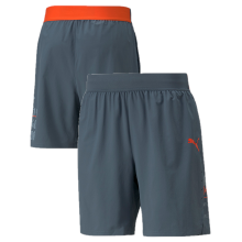 (S) Puma Men's Training Shorts Grey Ultraweave Shorts - New