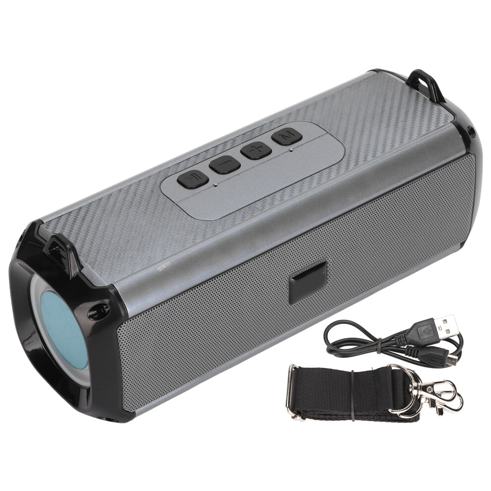 Portable Bluetooth Speaker With Immersive Sound Experience Stereo Audio Waterproof Outdoor Friendly Tws Technology Built In Microphone And Light 9420858974499