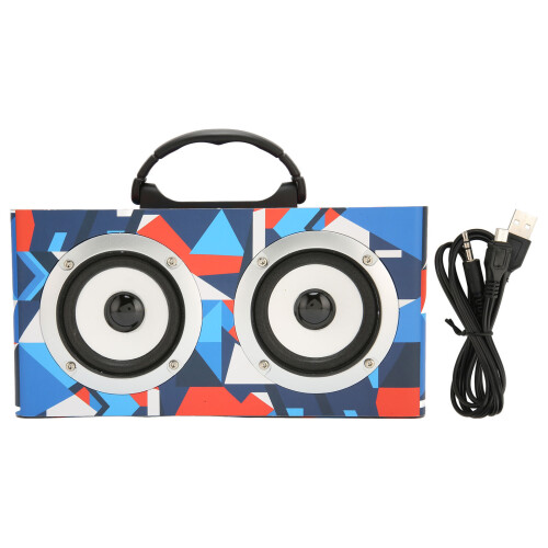 Ασύρματο Bluetooth Boombox με ρετρό ξύλινο σχεδιασμό, έξοδο ήχου HD και χαρακτηριστικά