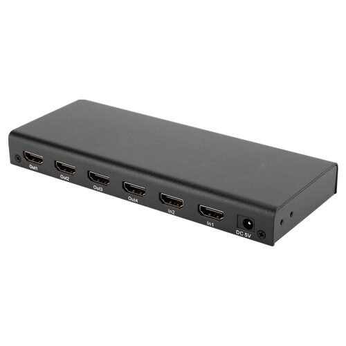 Διακόπτης HDMI Συγχρονισμός ήχου και βίντεο 3D, ευρεία συμβατότητα, Τηλεχειριστήριο 2