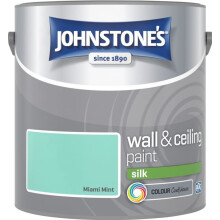 Johnstones Paint Silk Miami Mint 2.5L N