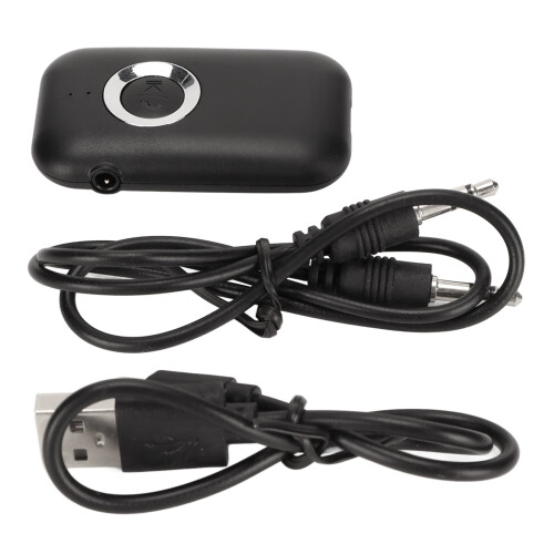 Δέκτης μουσικής Bluetooth για αυτοκίνητο και σπίτι, προσαρμογέας Aux για κλήσεις χωρίς 1