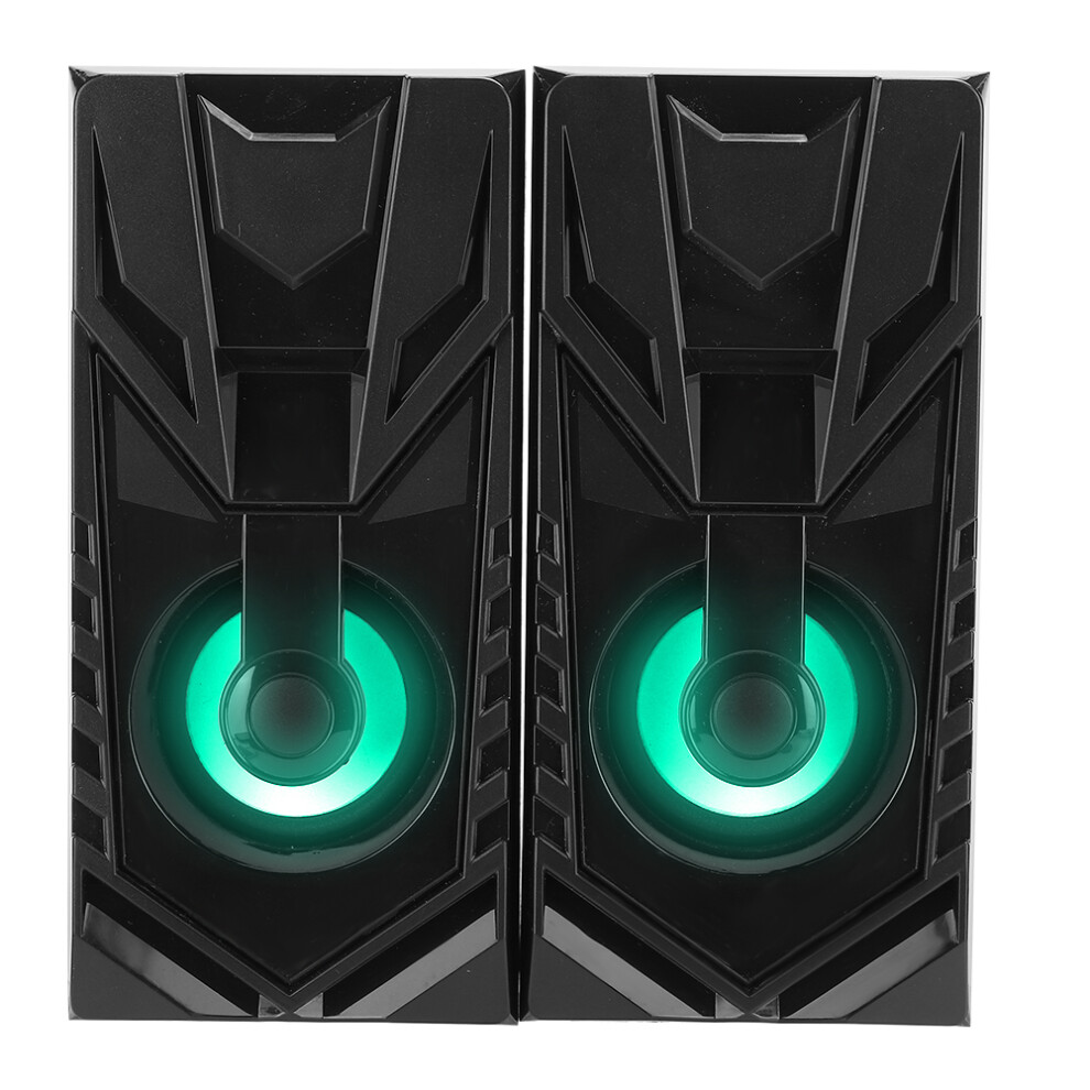 Volume Control Computer Speakers, Handmade Wooden Box With Mini Size And Wide Compatibility For Office And Home Entertainment, Good Quality, Durable-image-OPC-PNRPDRW-NEW