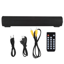 Audio Revolution: Bluetooth-luidspreker met krachtige bas en heldere hoge tonen, draagbare soundbar voor een bioscoopervaring, ingebouwde microfoon