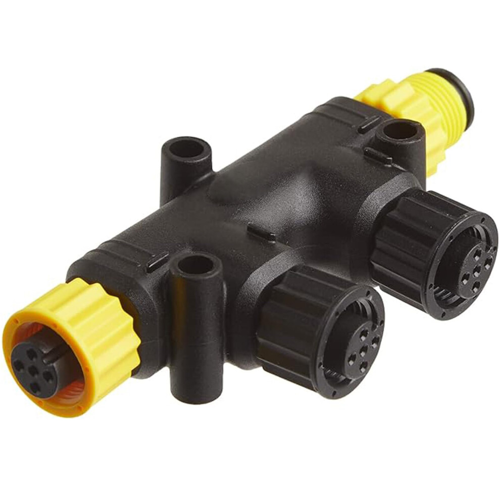 Nmea 2000 Dual Tee Connector Compatible With Garmin Lowrance Simrad Marine Network Expansion Corrosion Resistant 9189345617591